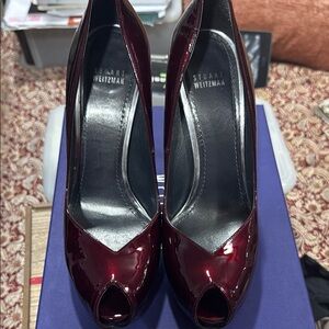 Ruby/Burgundy Pumps